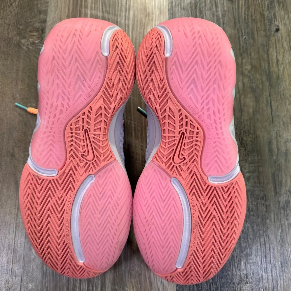 NEW Nike Giannis Immortality GS Shoes Men 6.5 Women 8 Pink Super Smoothie